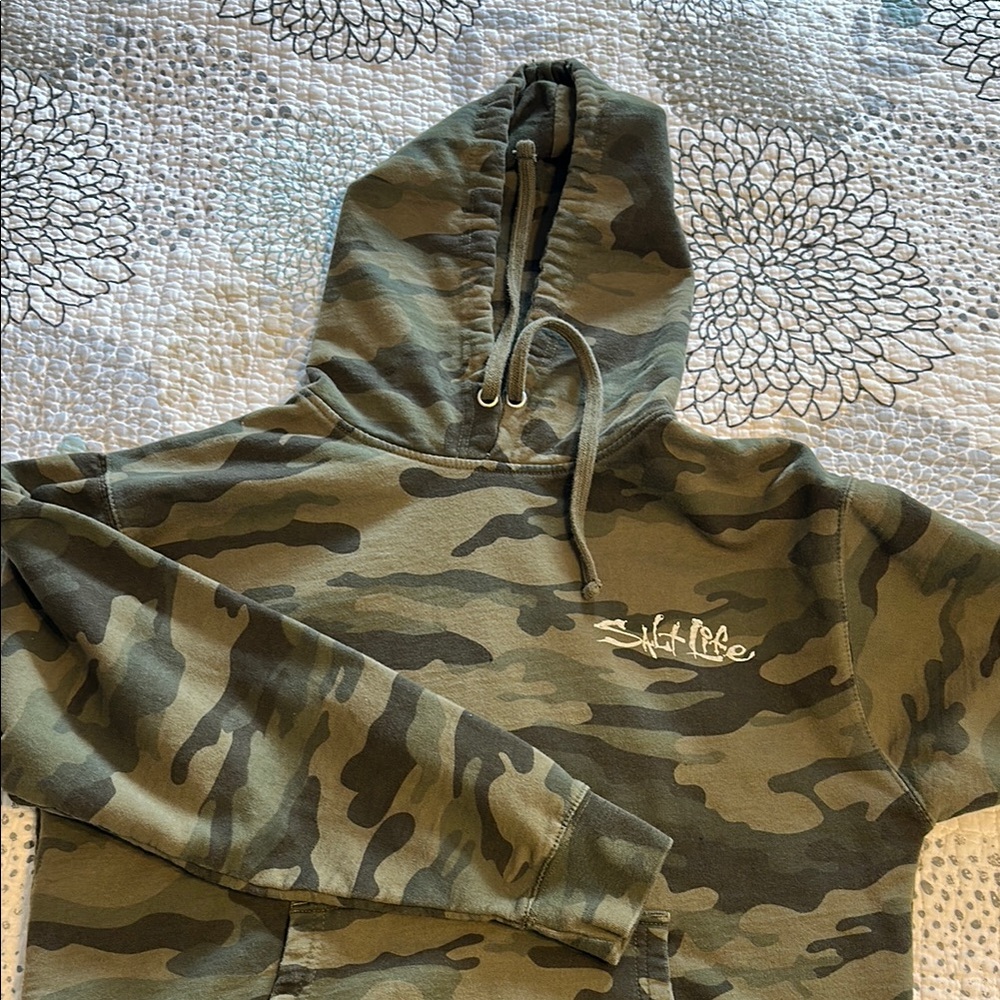 Salt Life Olive Green Hoodie